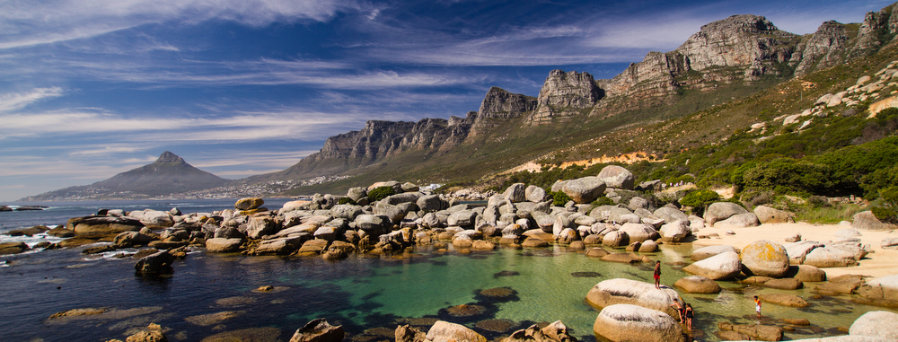 Cape Town coastline by Jonathan Caramanus