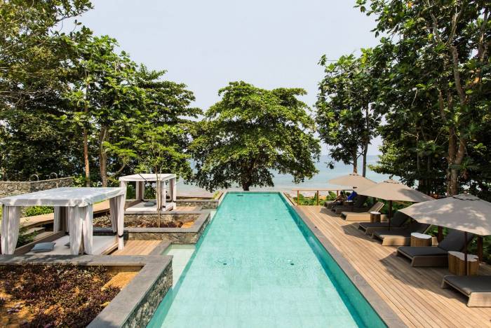 Sao Tome & Principe - Infinity pool at day