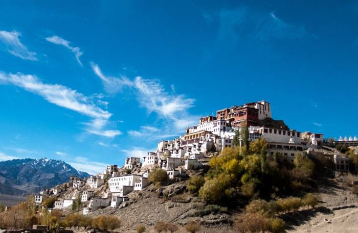 India - Thikse Monastery by Simon Bellingham