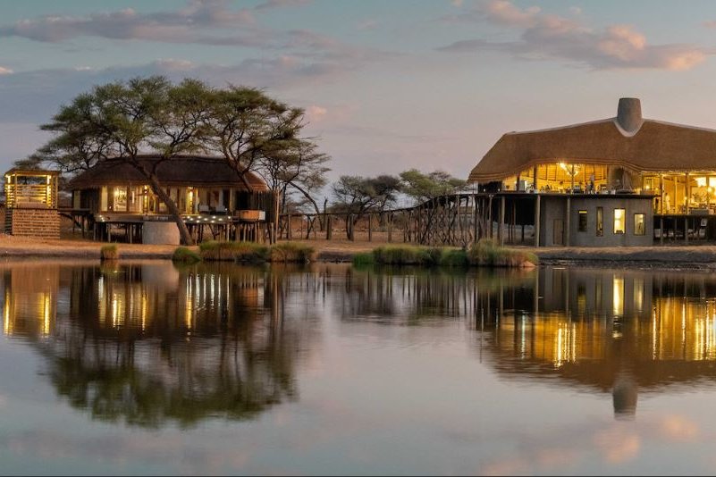 Camp Kala lodge in Etosha, Namibia