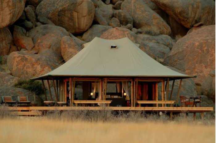 Wolwedans Boulders Camp in Namibrand, Namibia - cover picture
