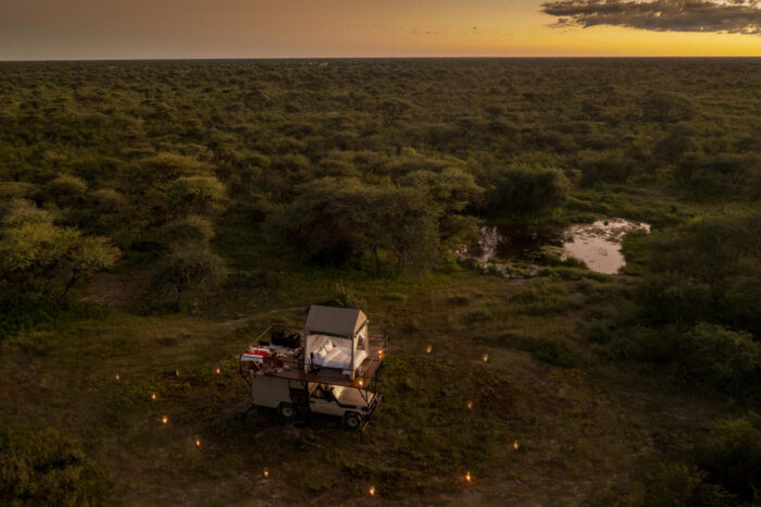 Onguma Camp Kala lodge in Etosha, Namibia