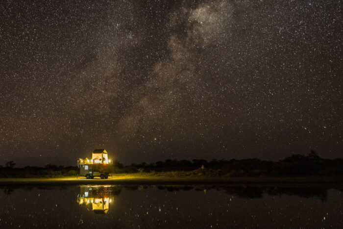 Onguma Camp Kala lodge in Etosha, Namibia