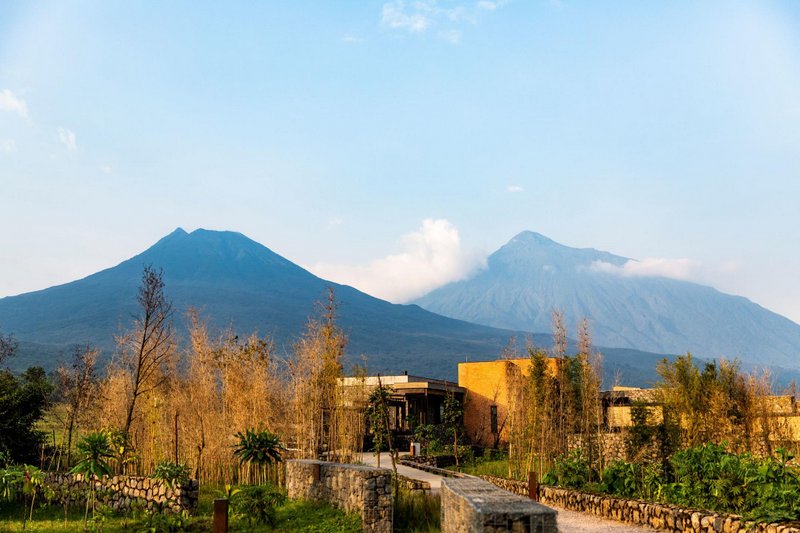 Kwitonga Lodge in Volcans National Park in Rwanda