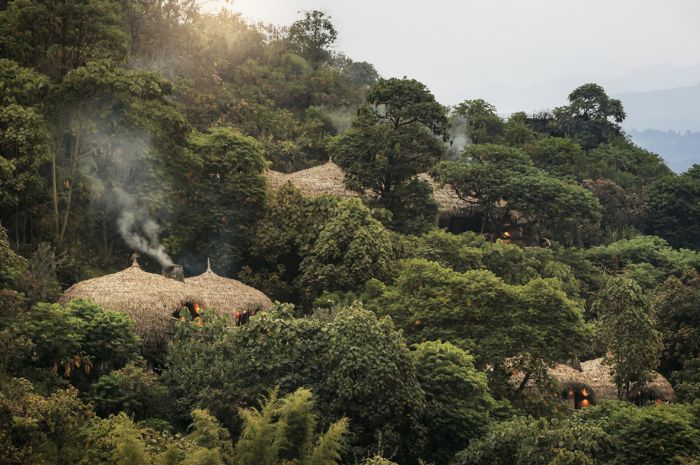 Bisate Lodge in Volcans Nature Reserve in Rwanda, for website 2023 featured lodge