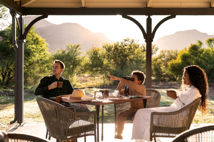 Breakfast in Samara Karoo Lodge in South Africa in Luxury African Safari