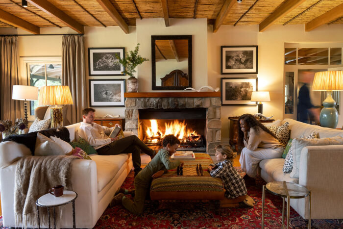 Living Room in Samara Karoo Lodge in South Africa in Luxury African Safari