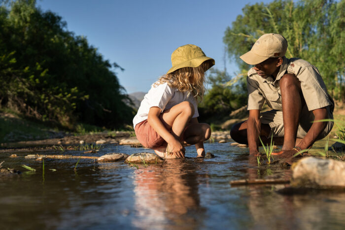 Kids on Safari in Samara Karoo Lodge in South Africa in Luxury African Safari