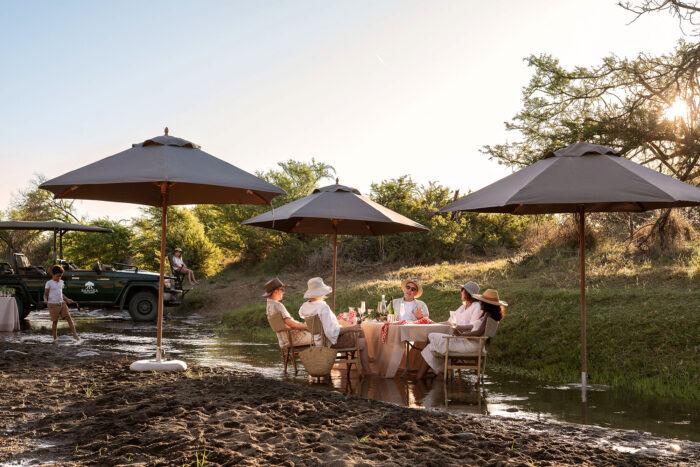 River Picnic in Samara Karoo Lodge in South Africa in Luxury African Safari